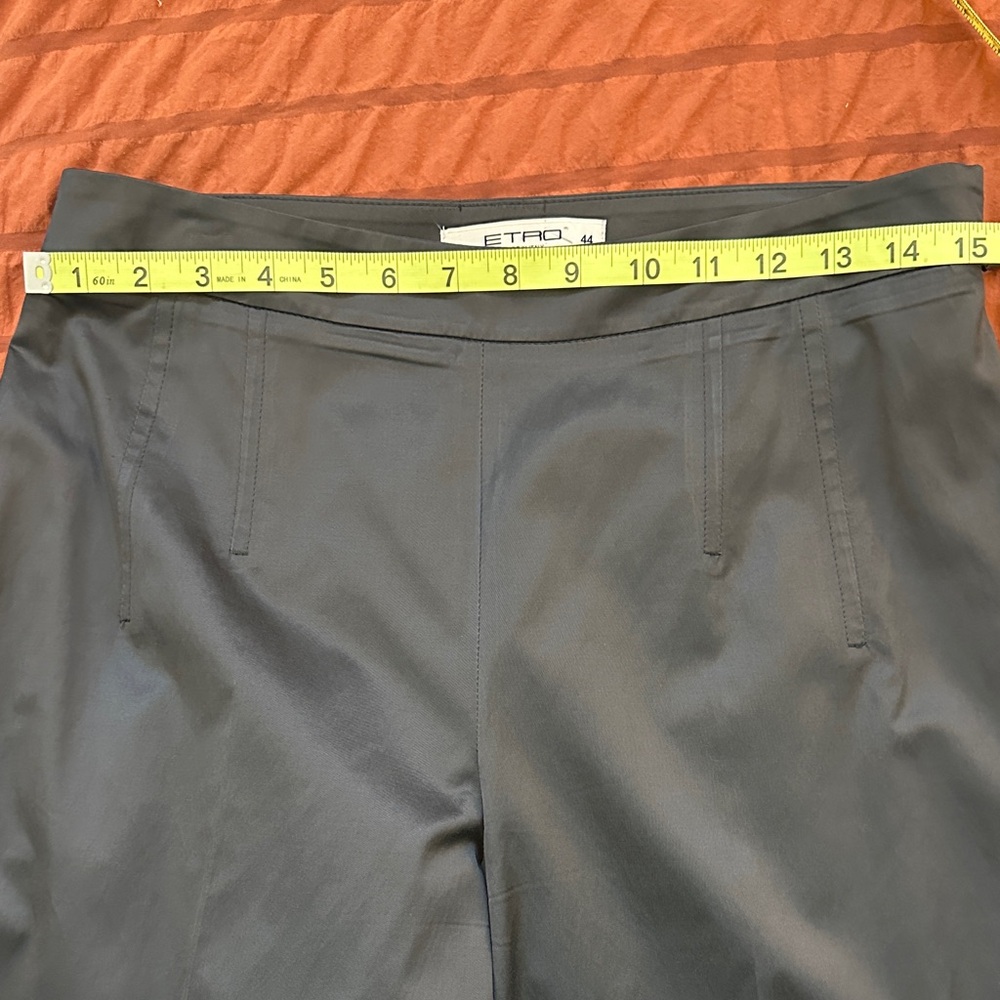 Etro Dark Gray Pants - image 4